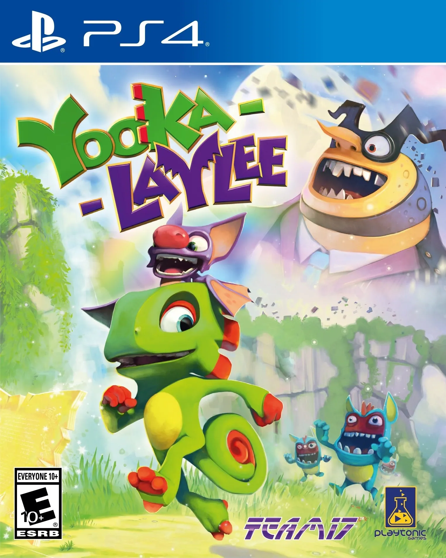 La portada americana del Banj, digo Yooka Laylee